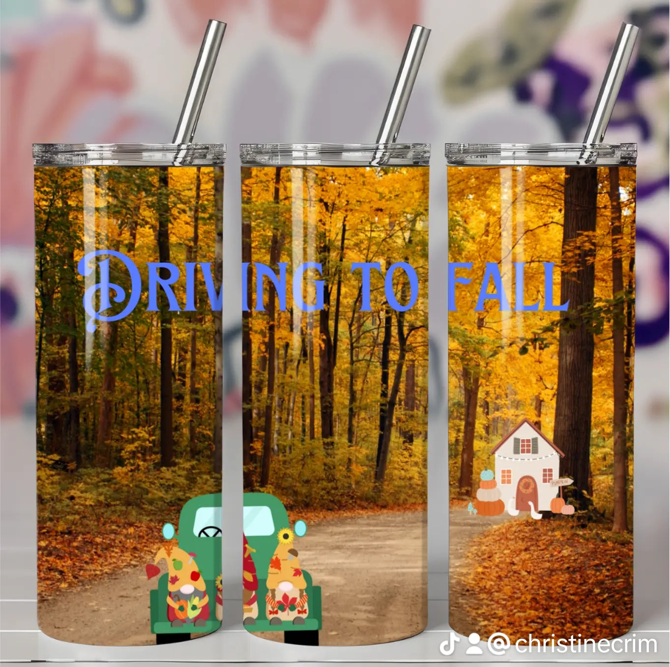 these are all fall tumblers