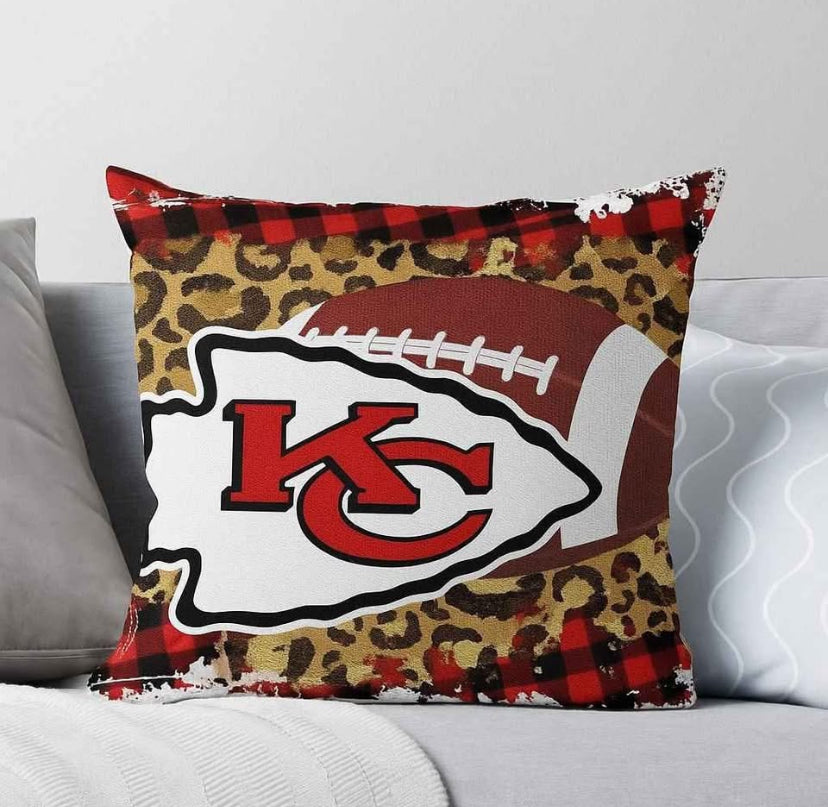 KC chiefs pillow cover
